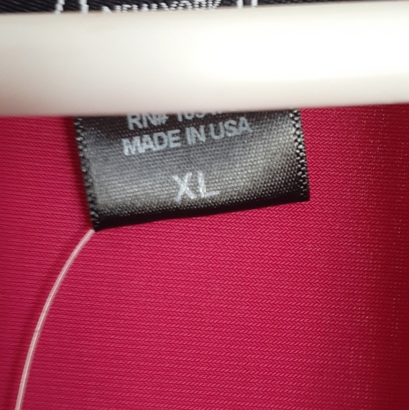 Pink Ruched Front Knee Length Dress XL - Picture 6 of 7